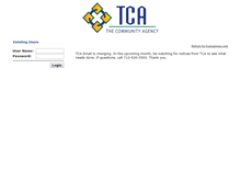 Tablet Screenshot of mail.tcaexpress.net